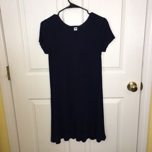 Navy Blue Old Navy short sleeve swing dress